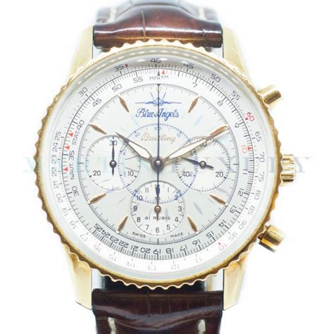 Breitling Montbrillant Navitimer 38mm Rose Gold “Blue